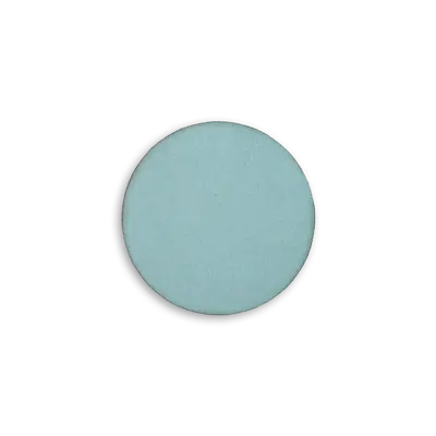 Pack of 25 - 2" - Blank Circle Patch - Faux Suede Barely Blue - Heat Applied Backing