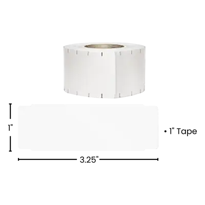 3" x 1" - Thermal ID Roll - 3600 Lb/Rl