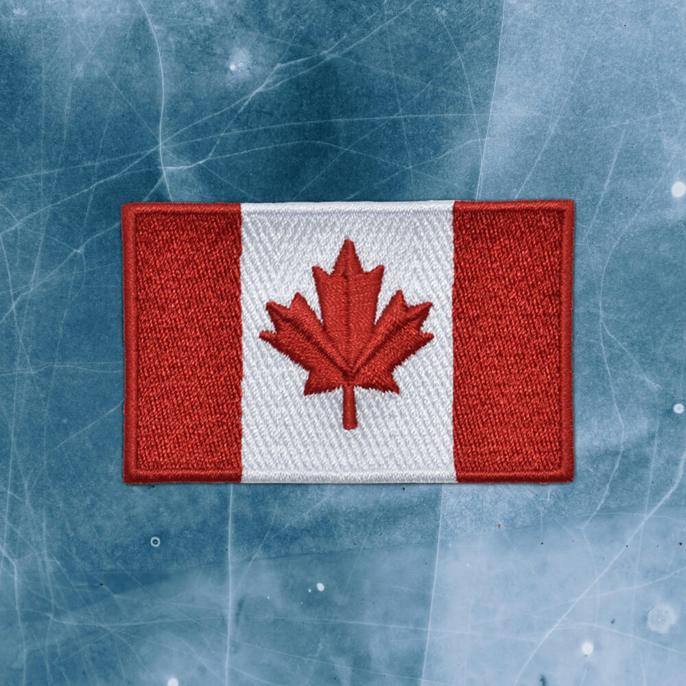 Embroidered Canadian Flag Patch