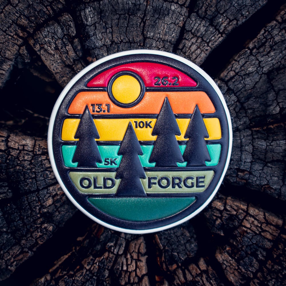 FlexStyle Domed Old Forge Camp 3D Emblem