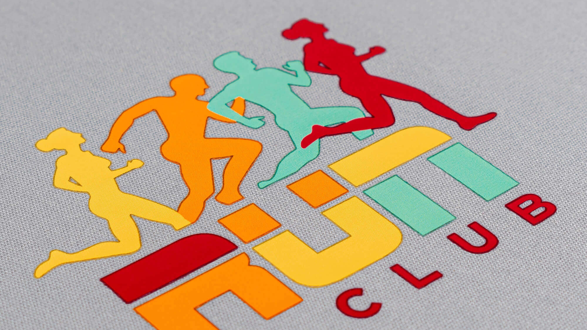 Run Club Full Color Heat Transfer