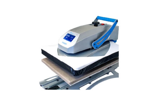 Heat Press Platen Cover on a Fusion heat press