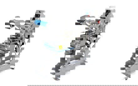 Hotronix Auto Clam 6x6 Heat Press closed angled left