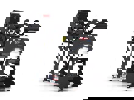 Hotronix Maxx Digital Cap Heat Press closed angled right