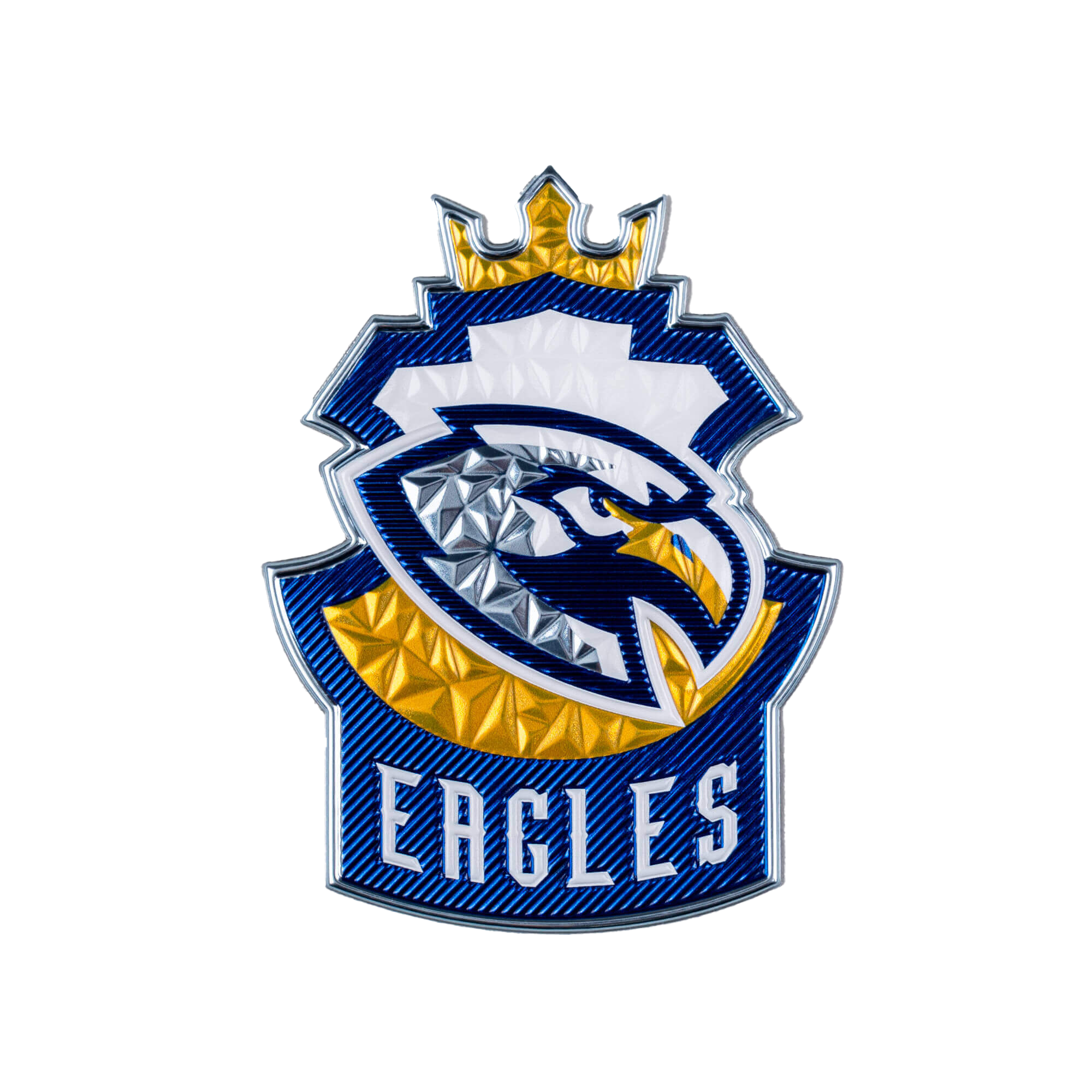 FlexStyle Beveled Metallic eagles emblem